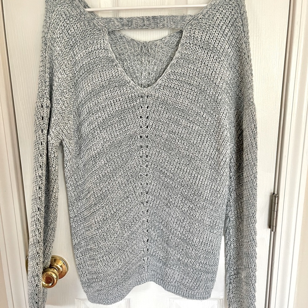 Light blue sweater